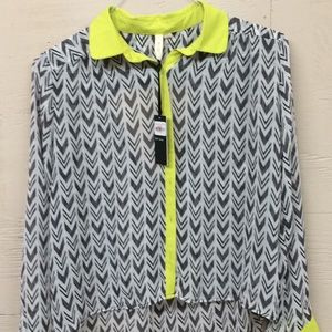 Lovely open back dress shirt